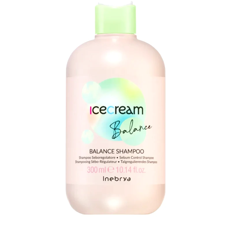 Inebrya Inebrya Ice Cream Balance σαμπουάν για ρύθμιση του σμήγματος 300 ml