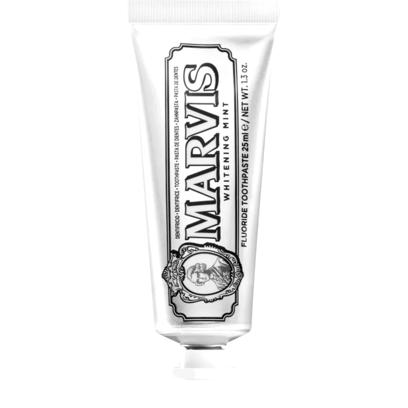 Marvis Marvis Whitening Mint οδοντόκρεμα με λευκαντική δράση γεύση Mint 25 ml