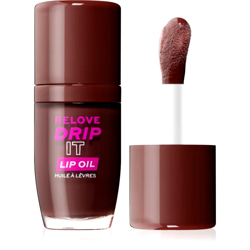 Revolution Relove Revolution Relove Drip It Έλαιο για τα χείλη απόχρωση Espresso 5.5 ml