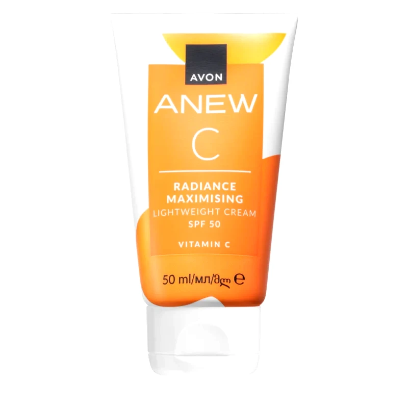 Avon Avon Anew C Radiance Maximising ελαφριά κρέμα ημέρας SPF 50 50 ml