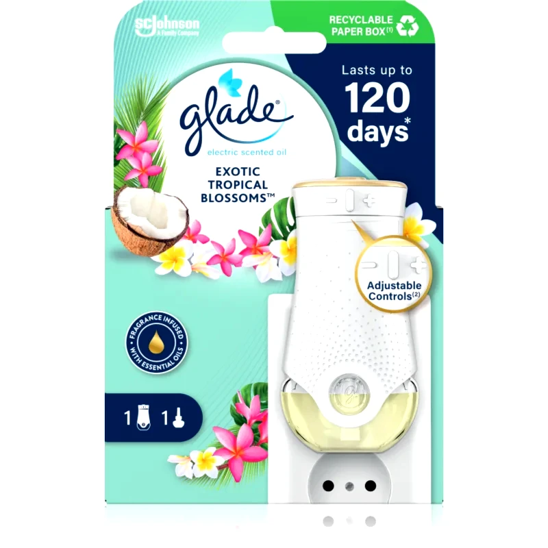 Glade GLADE Exotic Tropical Blossoms hλεκτρικό αποσμητικό χώρου 20 ml
