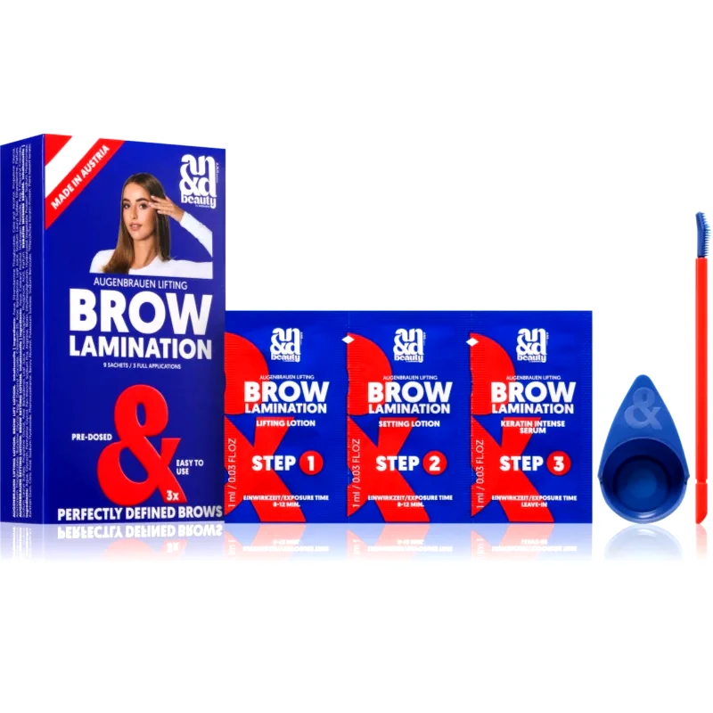A.N.D. Beauty A.N.D. Beauty Brow Lamination Kit Κιτ για τα φρύδια