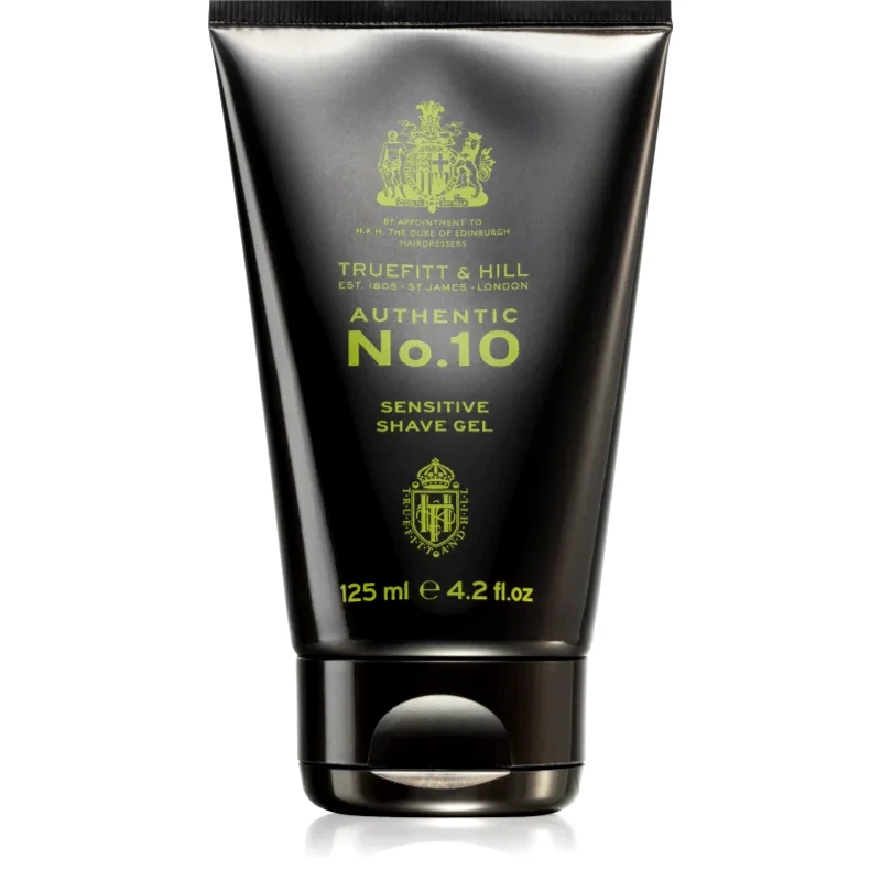 Truefitt & Hill Truefitt & Hill No. 10 Sensitive τζελ ξυρίσματος για άντρες 125 ml