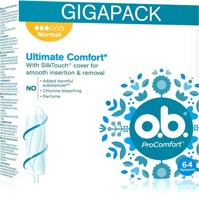 o.b. o.b. Pro Comfort Normal ταμπόν 64 τμχ