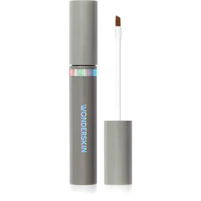 WONDERSKIN WONDERSKIN Wonder Blading Brow Stain & Go Masque τζελ για τα φρύδια μακράς διαρκείας απόχρωση Brunette 3,29 ml
