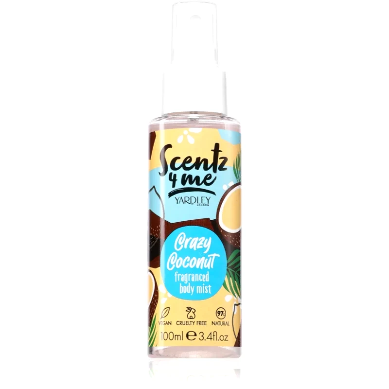 Yardley Yardley Scentz 4 Me Crazy Coconut Mist για το σώμα για γυναίκες 100 ml