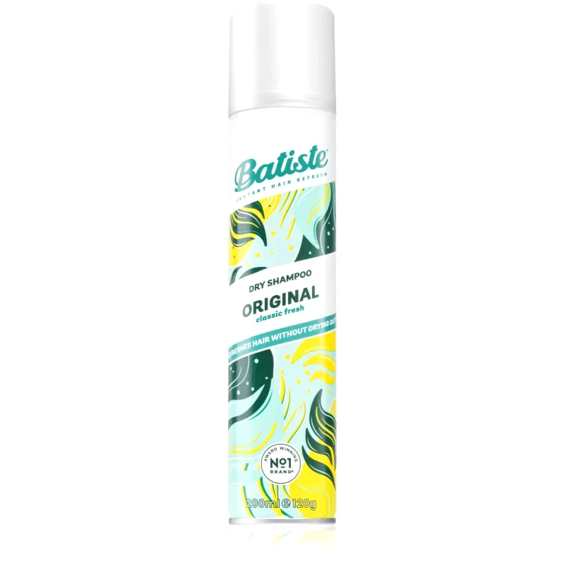 Batiste Batiste Original ξηρό σαμπουάν για απορρόφηση του περιττού σμήγματος 200 ml