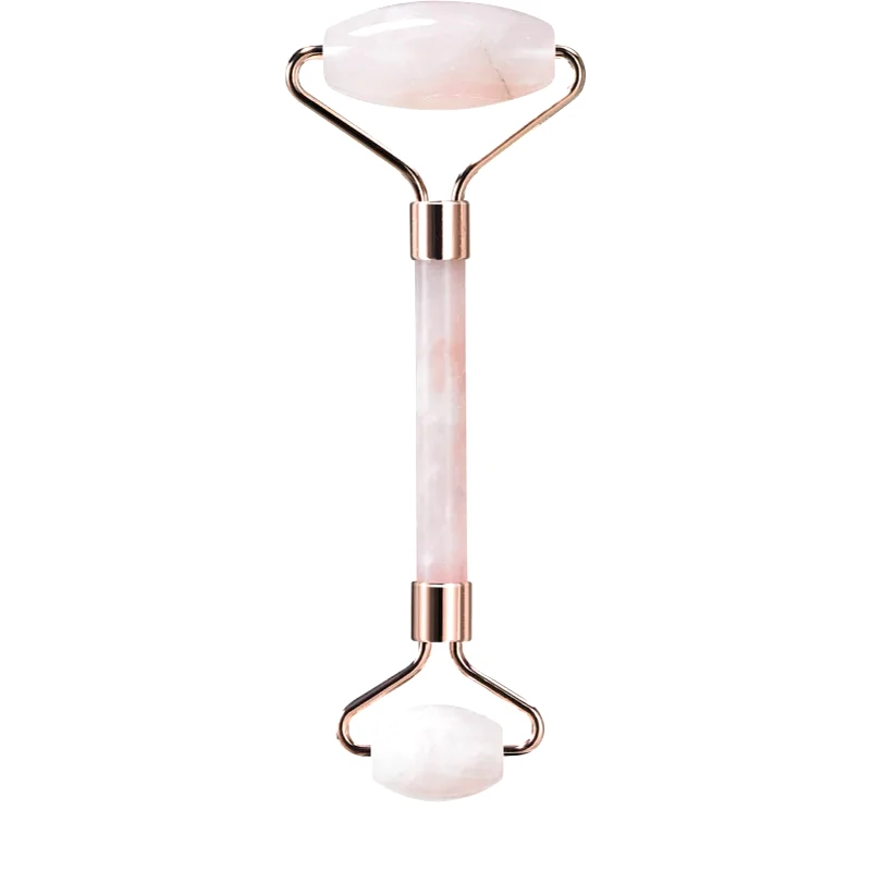 Zoë Ayla Zoë Ayla Rose Quartz Luxurious Facial Roller κύλινδρος για μασάζ για το πρόσωπο 1 τμχ