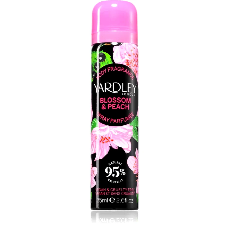 Yardley Yardley Blossom & Peach Σπρεϊ σώματος για γυναίκες 75 ml