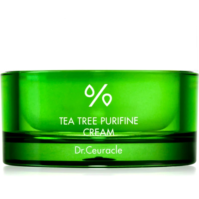 Dr.Ceuracle Dr.Ceuracle Tea Tree Purifine 80 καταπραϋντική κρέμα προσώπου με εκχύλισμα τσαγιού 50 γρ
