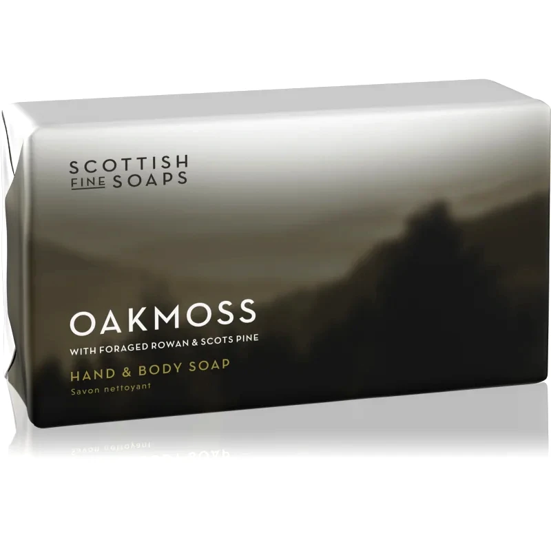 Scottish Fine Soaps Scottish Fine Soaps Oakmoss Μπάρα σαπουνιού για το σώμα 220 γρ