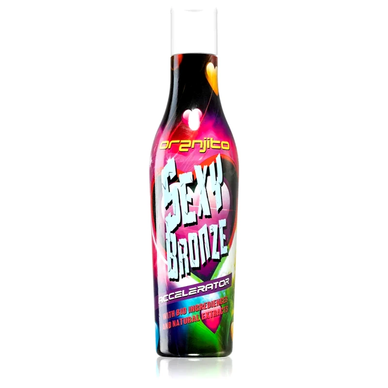Oranjito Oranjito Sexy Bronze Accelerator αντηλιακό γαλάκτωμα για το σολάριουμ με γιο-συστατικά και επιταχυντή μαυρίσματος unisex 200 ml