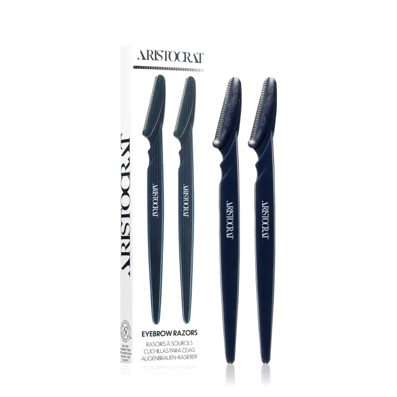 Aristocrat Aristocrat Eyebrow Razors ξυράφι Για τα φρύδια 2 τμχ