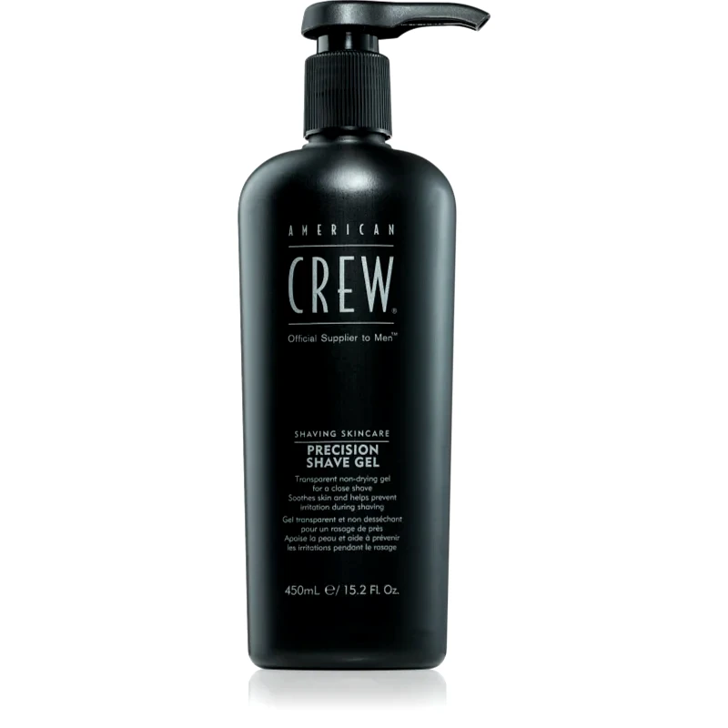 American Crew American Crew Shave & Beard Precision Shave Gel τζελ ξυρίσματος για ευαίσθητη επιδερμίδα 450 ml