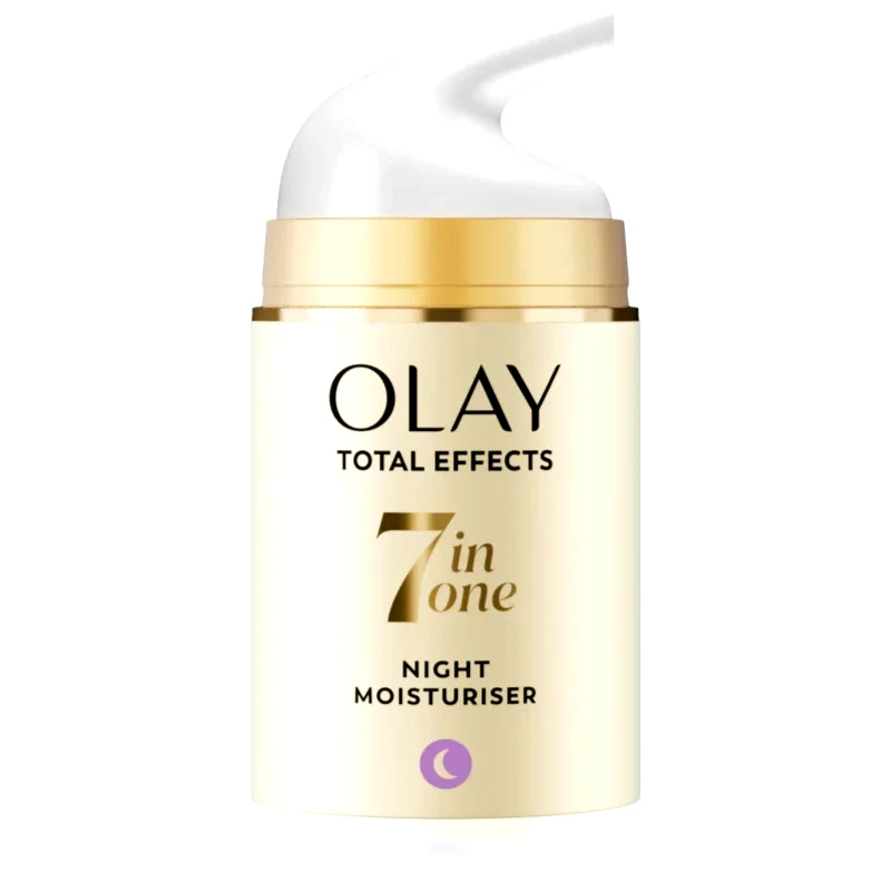 Olay Olay Total Effects 7 in 1 Night Moisturiser ενυδατική κρέμα νύχτας ενάντια στη γήρανση της επιδερμίδας 50 ml