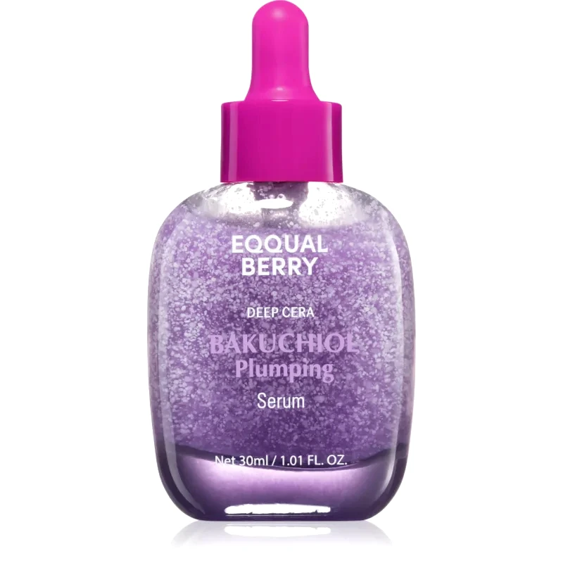 EQQUALBERRY EQQUALBERRY Bakuchiol Plumping Serum εντατικός ορός ενάντια στις ρυτίδες 30 ml