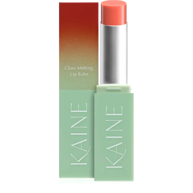 KAINE KAINE Glow Melting Lip Balm ενυδατικό βάλσαμο για τα χείλη με αναγεννητικό αποτέλεσμα απόχρωση #03 Warm Apricot 3.7 γρ