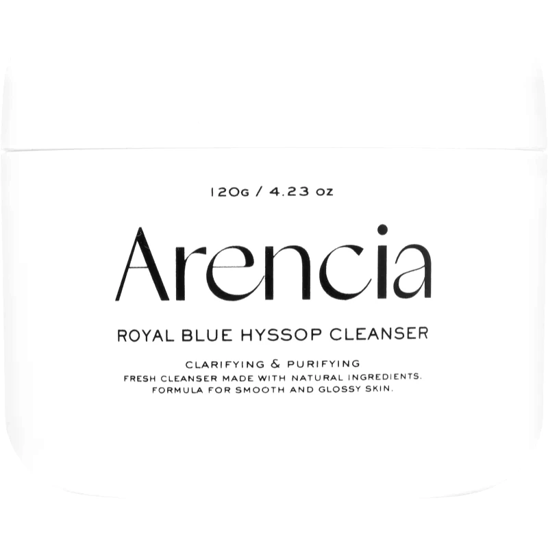 Arencia Arencia Royal Blue Hyssop Cleanser καθαριστικό βάλσαμο με καταπραϋντική δράση 120 γρ