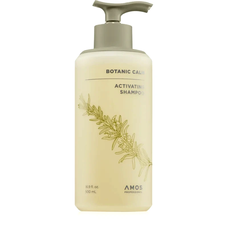 AMOS PROFESSIONAL AMOS PROFESSIONAL Botanic Calm Activating Shampoo δυναμωτικό σαμπουάν για την αντιμετώπιση της αραίωσης των μαλλιών 500 ml
