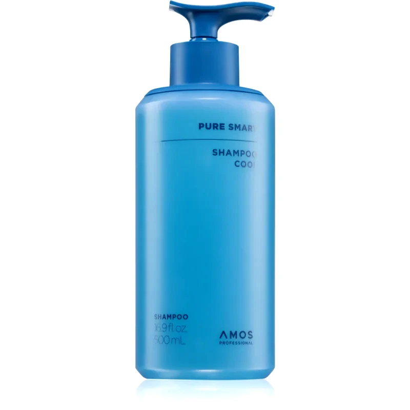 AMOS PROFESSIONAL AMOS PROFESSIONAL Pure Smart Shampoo Cool σαμπουάν κατά της πιτυρίδας με δροσερό αποτέλεσμα 500 ml