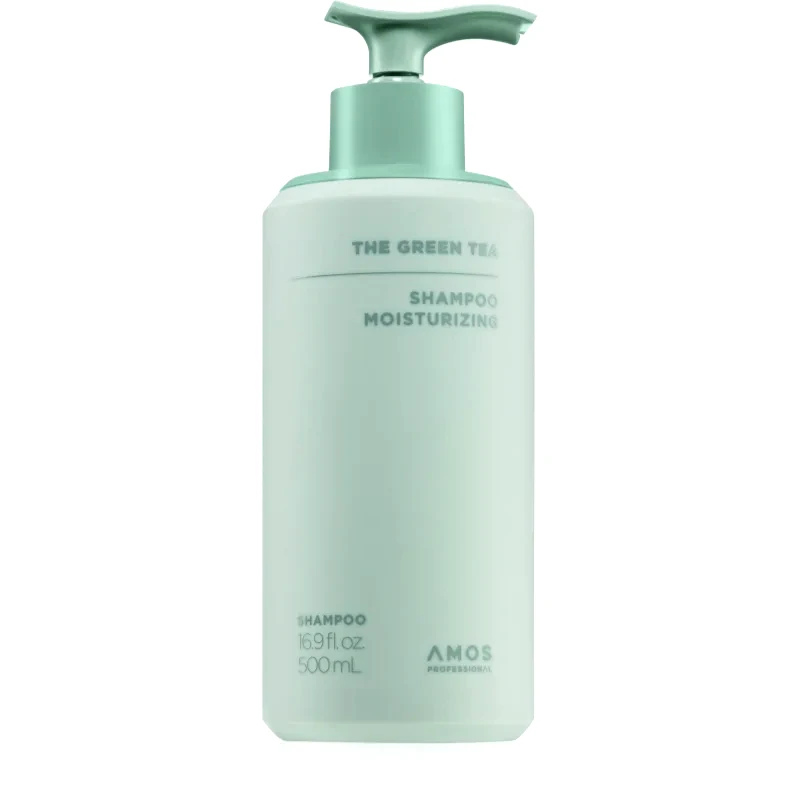AMOS PROFESSIONAL AMOS PROFESSIONAL The Green Tea Shampoo Moisturizing εντατικά θρεπτικό σαμπουάν για την αντιμετώπιση της τριχόπτωσης 500 γρ