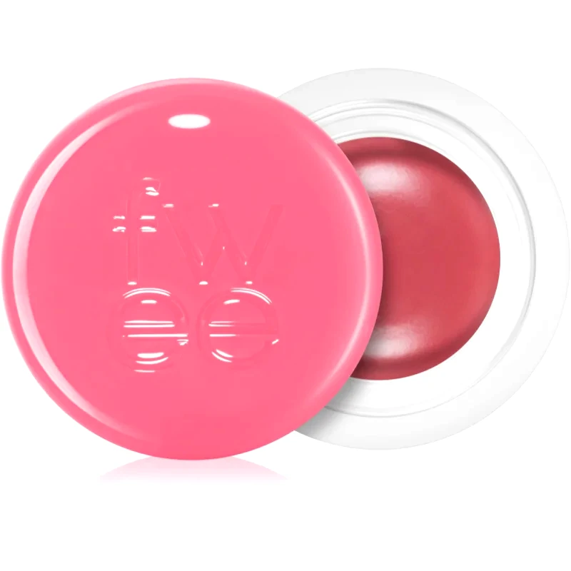 fwee fwee Lip&Cheek Blurry Pudding Pot βάλσαμο για χείλη και μάγουλα με χρώμα απόχρωση PK01 Baby (Blushed Moment) 5 γρ