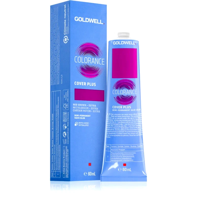 Goldwell Goldwell Colorance Cover Plus ημιμόνιμη βαφή μαλλιών χωρίς αμμωνία απόχρωση 8NN 60 ml