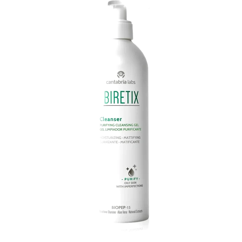 Biretix Biretix Cleansing τζελ καθαρισμού για μικτό έως λιπαρό δέρμα 400 ml