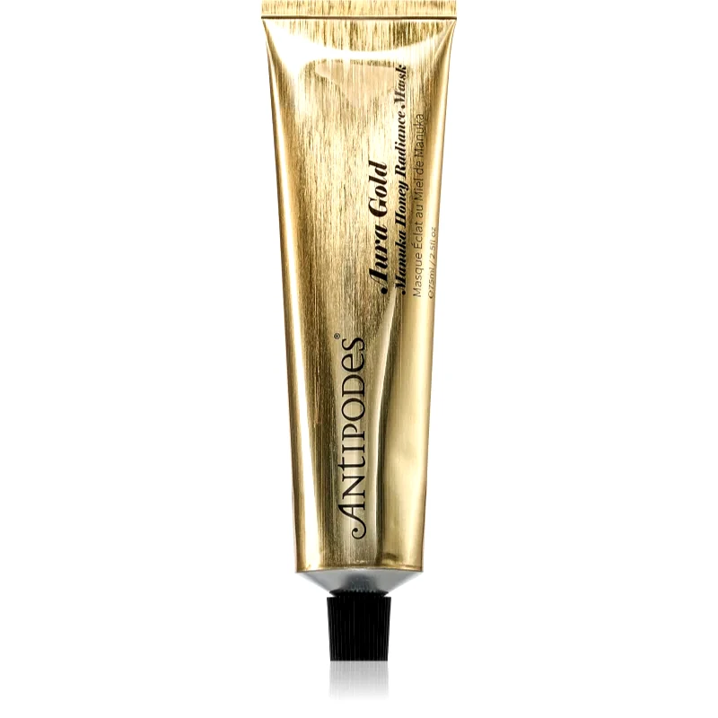Antipodes Antipodes Aura Gold Manuka Honey Radiance Mask λαμπρυντική μάσκα προσώπου με βιταμίνη C 75 ml