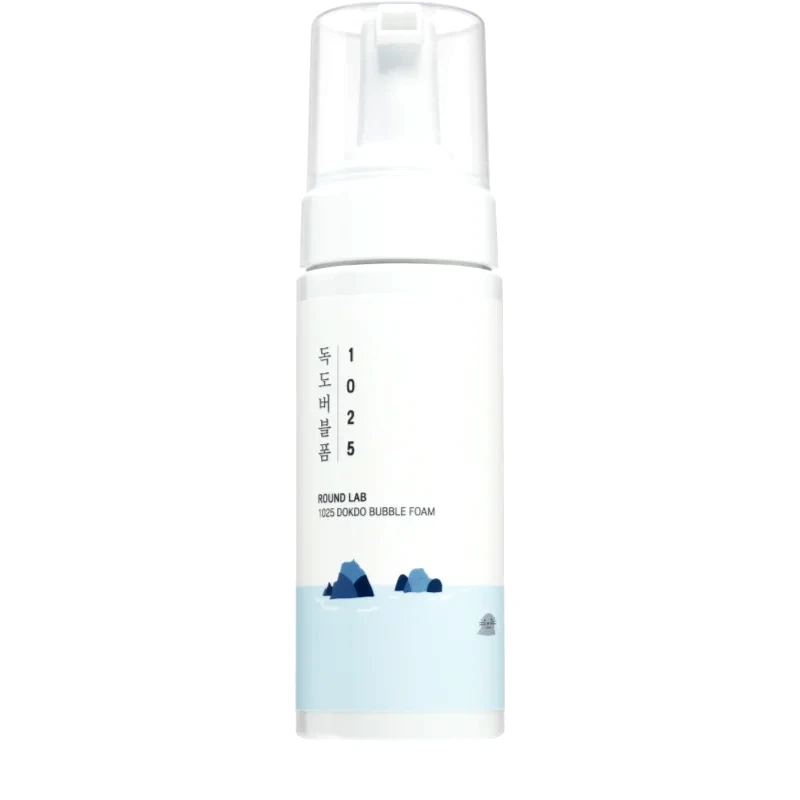 ROUND LAB ROUND LAB 1025 Dokdo Bubble Foam ενυδατικός καθαριστικός αφρός με καταπραϋντική δράση 150 ml