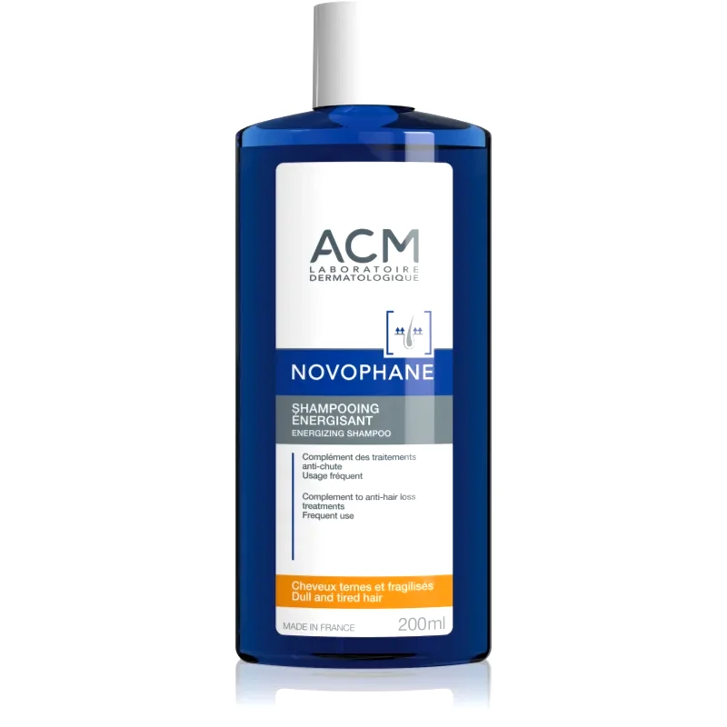 ACM ACM Novophane δυναμωτικό σαμπουάν για αδύναμα μαλλιά με τάση για αραίωση 200 ml
