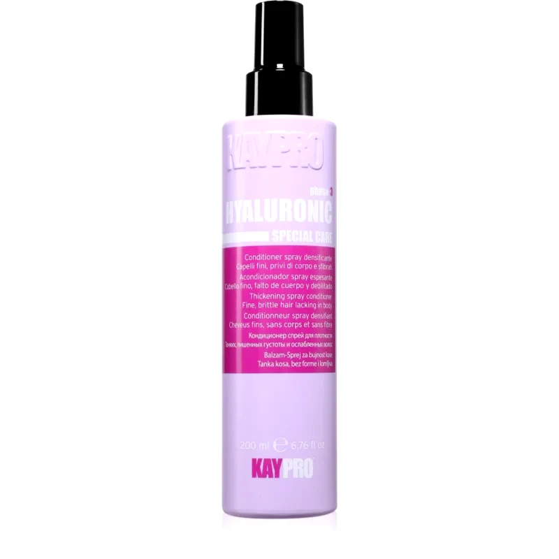 Kaypro Kaypro Hyaluronic Phase 3 Conditioner κοντίσιονερ για πυκνότητα μαλλιών 200 ml