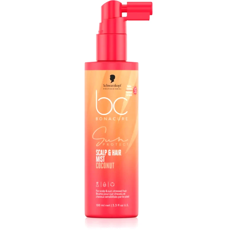 Schwarzkopf Professional Schwarzkopf Professional BC Bonacure Sun Protect Scalp & Hair Mist προστατευτικό σπρέι για ταλαιπωρημένα μαλλιά και το δέρμα του κεφαλιού SPF 20 100 m