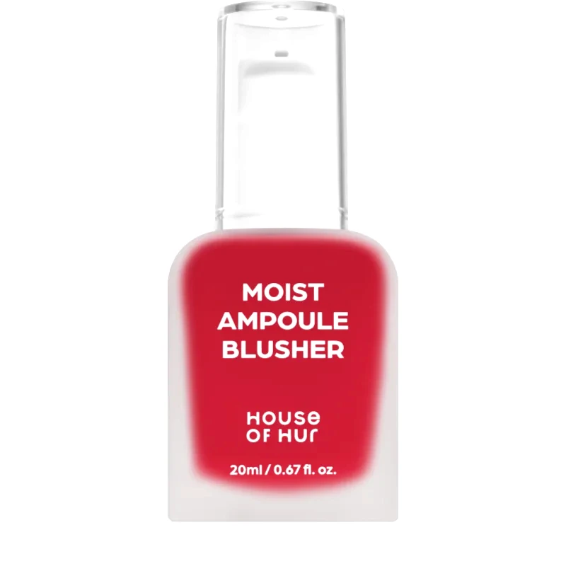 House of Hur House of Hur Moist Ampoule Blusher υγρό ρουζ απόχρωση 09 Ruby Red 20 ml