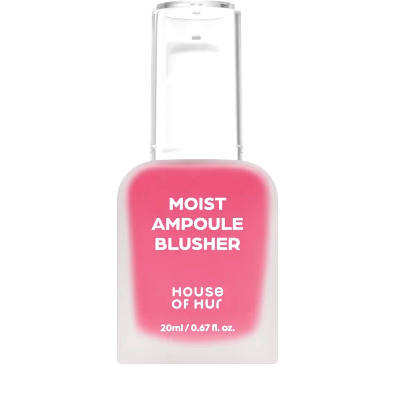 House of Hur House of Hur Moist Ampoule Blusher υγρό ρουζ απόχρωση 07 Pink Rosie 20 ml