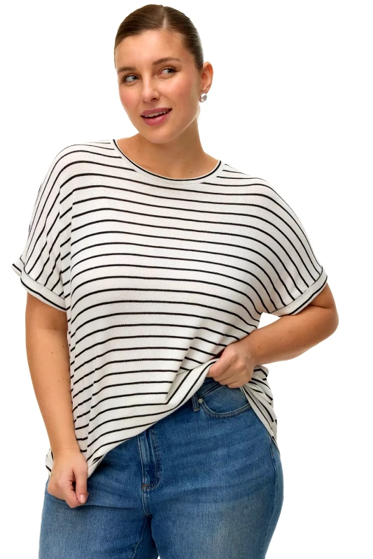 Πλεκτό T-Shirt κοντομάνικο VERO MODA