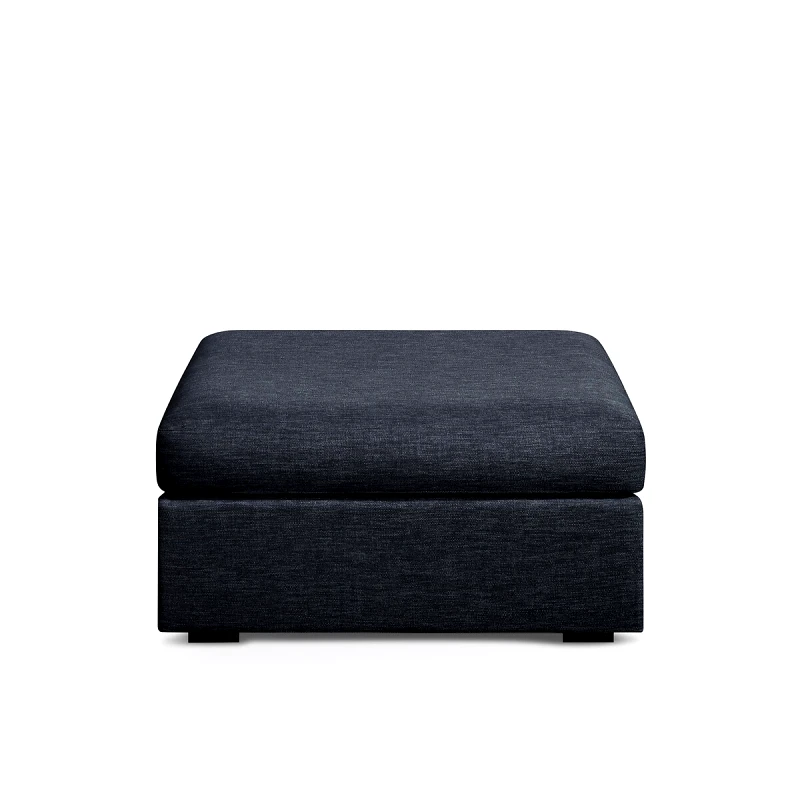 SO'HOME Ταμπουρέ με μελανζέ όψη και μους Bultex Μ78xΠ68xΥ43cm