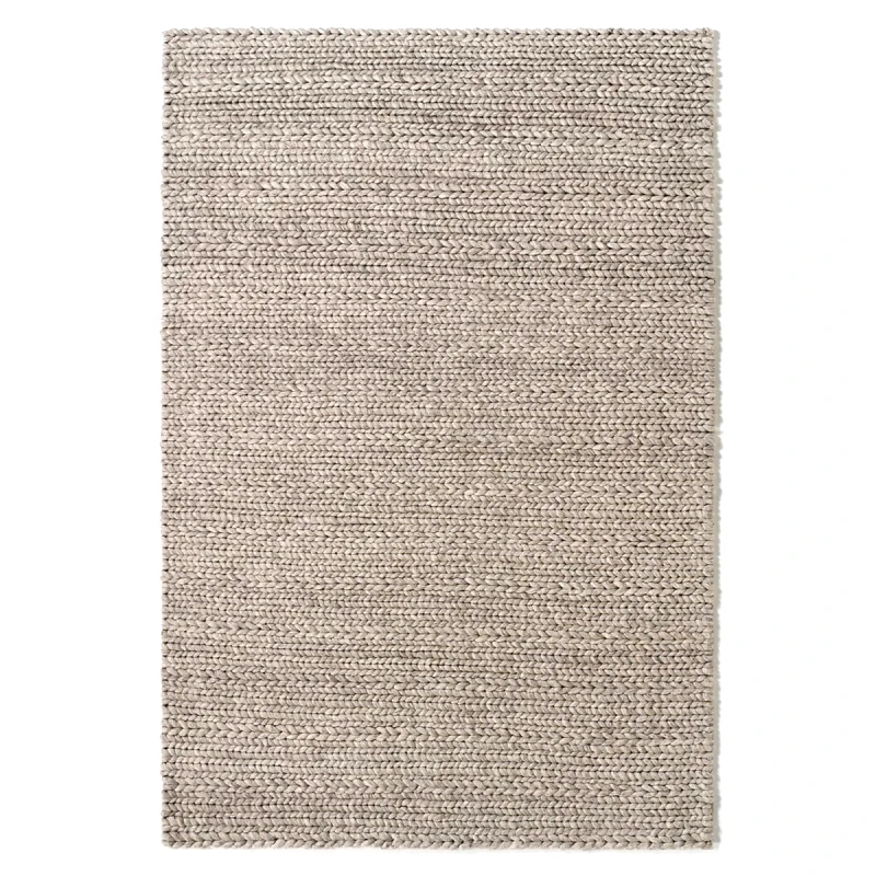 La Redoute Interieurs Μάλλινο χαλί με εφέ πλέξης Μ120xΠ170cm