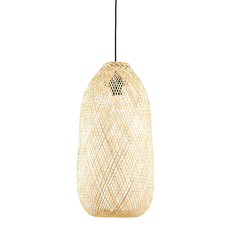 La Redoute Interieurs Φωτιστικό οροφής από μπαμπού Μ30xΠ30xΥ58cm