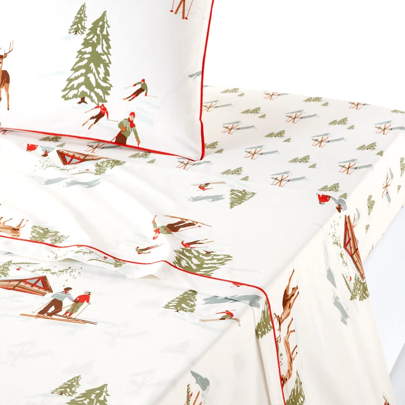 La Redoute Interieurs Σεντόνι από βαμβακερό περκάλι 240x290 cm