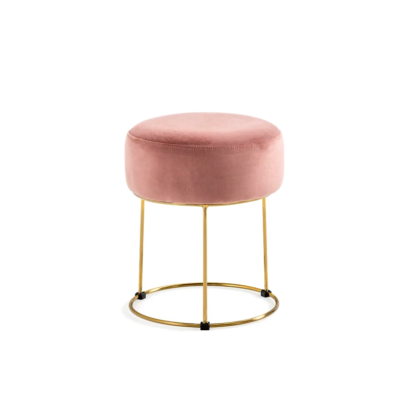 La Redoute Interieurs Βελουτέ σκαμπό Μ35xΠ35xΥ43cm