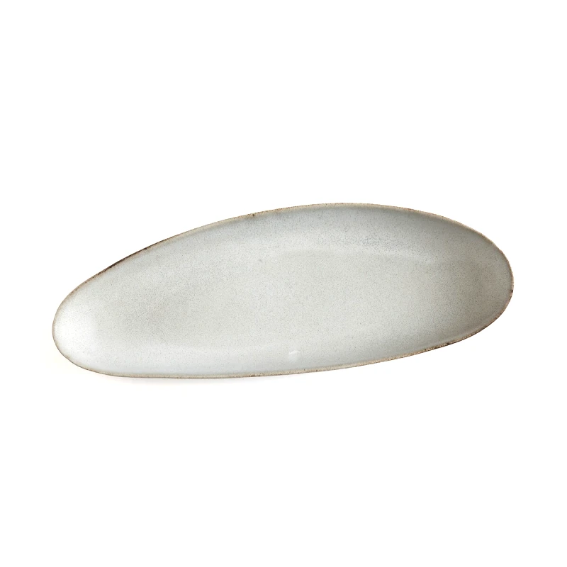 AM.PM Οβάλ κεραμικό πιάτο Μ11xΠ36cm