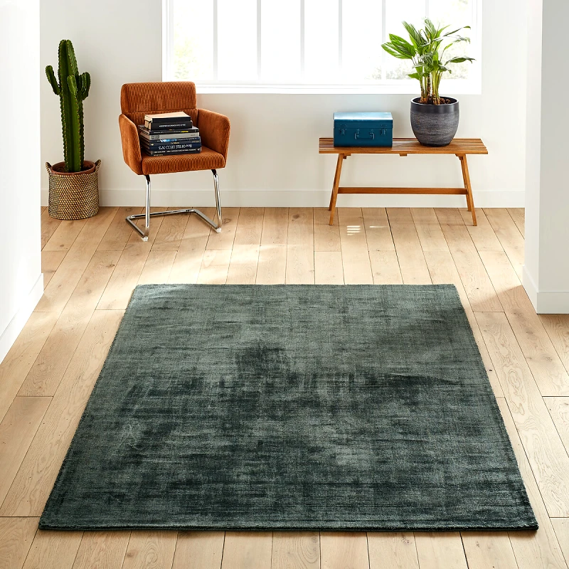 La Redoute Interieurs Χαλί από 100% Tencel με παλαιωμένη όψη 200x290 cm Μ290xΠ200cm