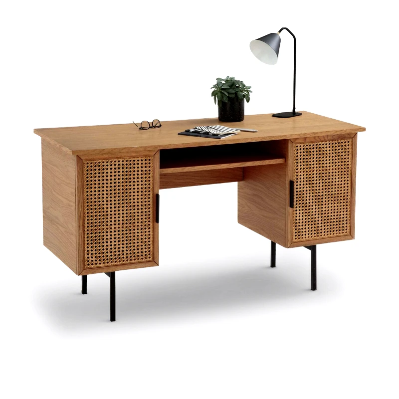 La Redoute Interieurs Γραφείο με δύο ντουλάπια Μ55xΠ135xΥ75cm