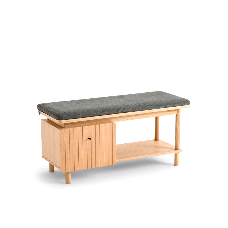 La Redoute Interieurs Πάγκος αποθήκευσης από ξύλο δρυ Μ37xΠ96cm
