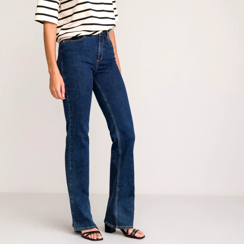 La Redoute Collections Τζιν bootcut push-up