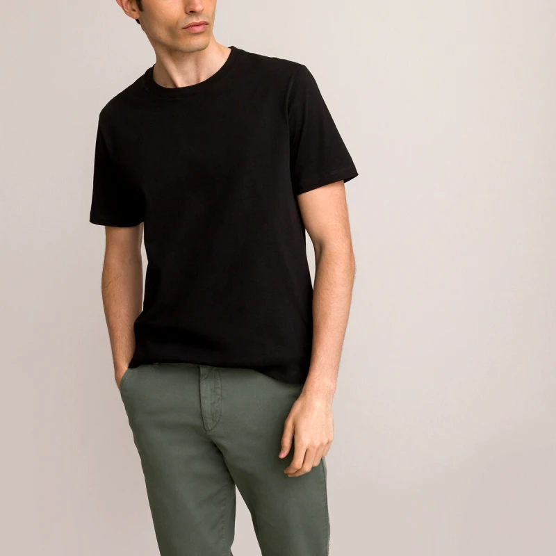 La Redoute Collections Κοντομάνικο T-shirt από οργανικό βαμβάκι