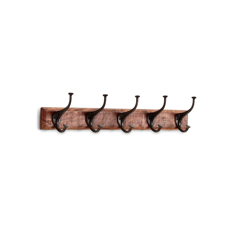 La Redoute Interieurs Ξύλινη κρεμάστρα με 5 γάντζους ANET Μ11xΠ63xΥ14cm