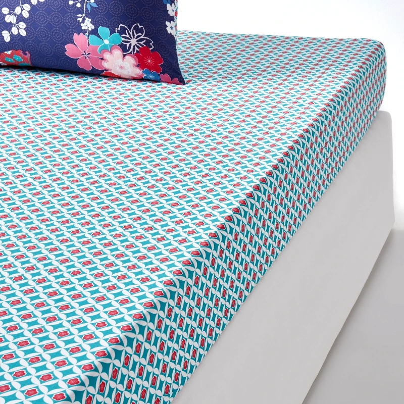 La Redoute Interieurs Βαμβακερό σεντόνι με λάστιχο 90x190 cm