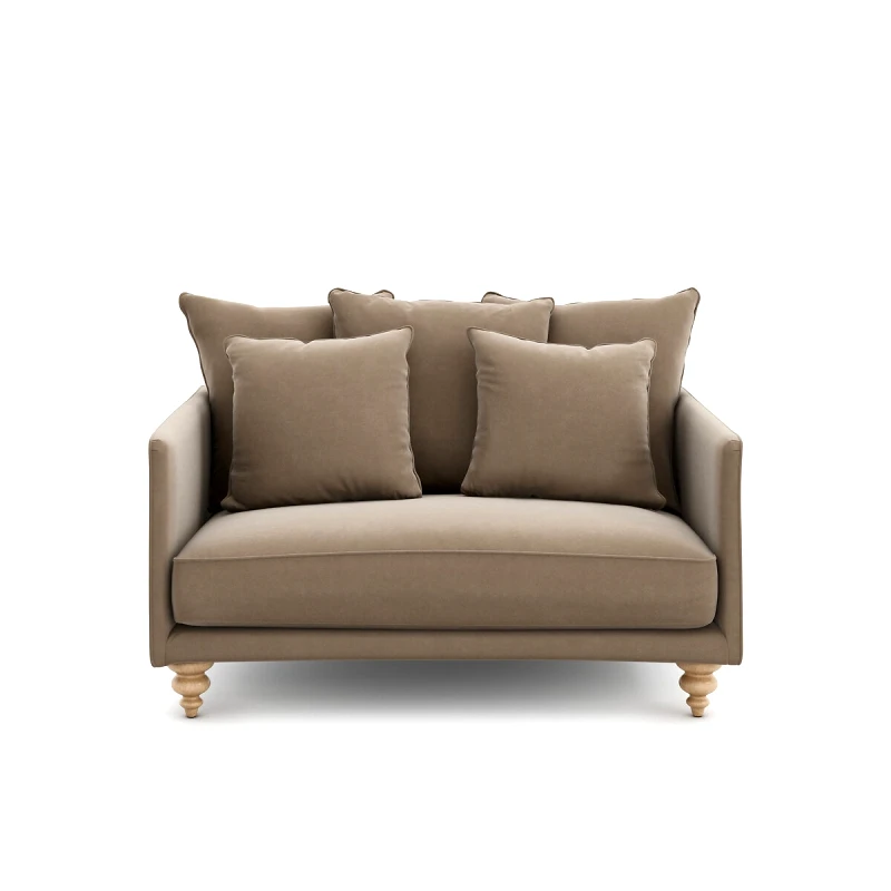 AM.PM Διθέσιος καναπές από βελούδο Μ105xΠ138xΥ93cm